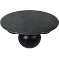 thumbnail image 2 of Meridian Furniture Treviso Green Marble and Mango Wood Coffee Table, 2 of 7