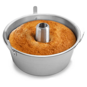 Aluminum Angel Food Pan 10.75", Reinforced Cake Pan