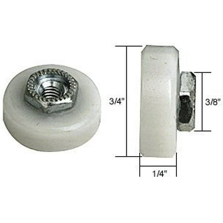 Shower Door Roller - 3/4
