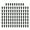 black, variant on 100 Pieces Plastic Rivets Push Pins Rivet Fasteners Plastic Hole Hood Pressure Pins Honeycomb Bed Retaining Pins