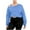 Sky Blue1, variant on yillto Womens Cropped Sweatshirts Long Sleeve Loose Pullover Crewneck Tops for Women Trendy Outfits