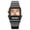 H, variant on Vintage Square Digital Watch for Women, Fashion Multi-Color Electronic Wristwatch with Clear Display, Slim Casual Daily Wear