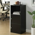 thumbnail image 2 of Pemberly Row Contemporary 2 Door Cabinet in Black Wood Finish, 2 of 6