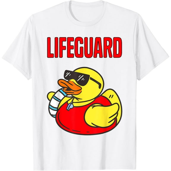 graphic parody lifeguard T-Shirt Tops Tee