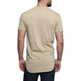 thumbnail image 3 of Victorious Men's Hipster Long Length Curved Hem T Shirt, Up To 5X, 3 of 8