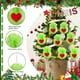 thumbnail image 2 of Decoraciones navideñas, adornos navideños, regalos navideños, corazón navideño, bola verde suave, decoración para árbol de Navidad, bola para chimenea de interior, decoración colgante, juego de bolas, 2 of 5