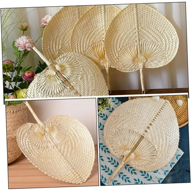 Rustic wedding hand fans discount