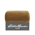 thumbnail image 4 of Eddie Bauer Solid Bi Colored Brown Sherpa Throw Blanket, 60" X 50", 4 of 8
