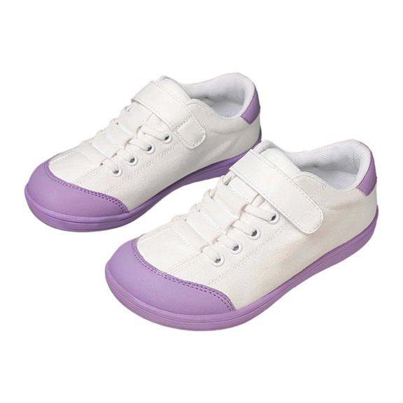 Toddler Girls Shoes Size 8 Yellow Zero Drop Vintage Minimalist Boys Sneakers on Walking Indoor Outdoor Sneakers