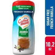 Nestle Coffee Mate French Vanilla, Sugar-Free, Powdered Coffee Creamer, 10.2 oz