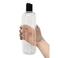 thumbnail image 3 of Botellas de plástico transparentes y flexibles ljdeals de 473 ml, paquete de 2, 3 of 5
