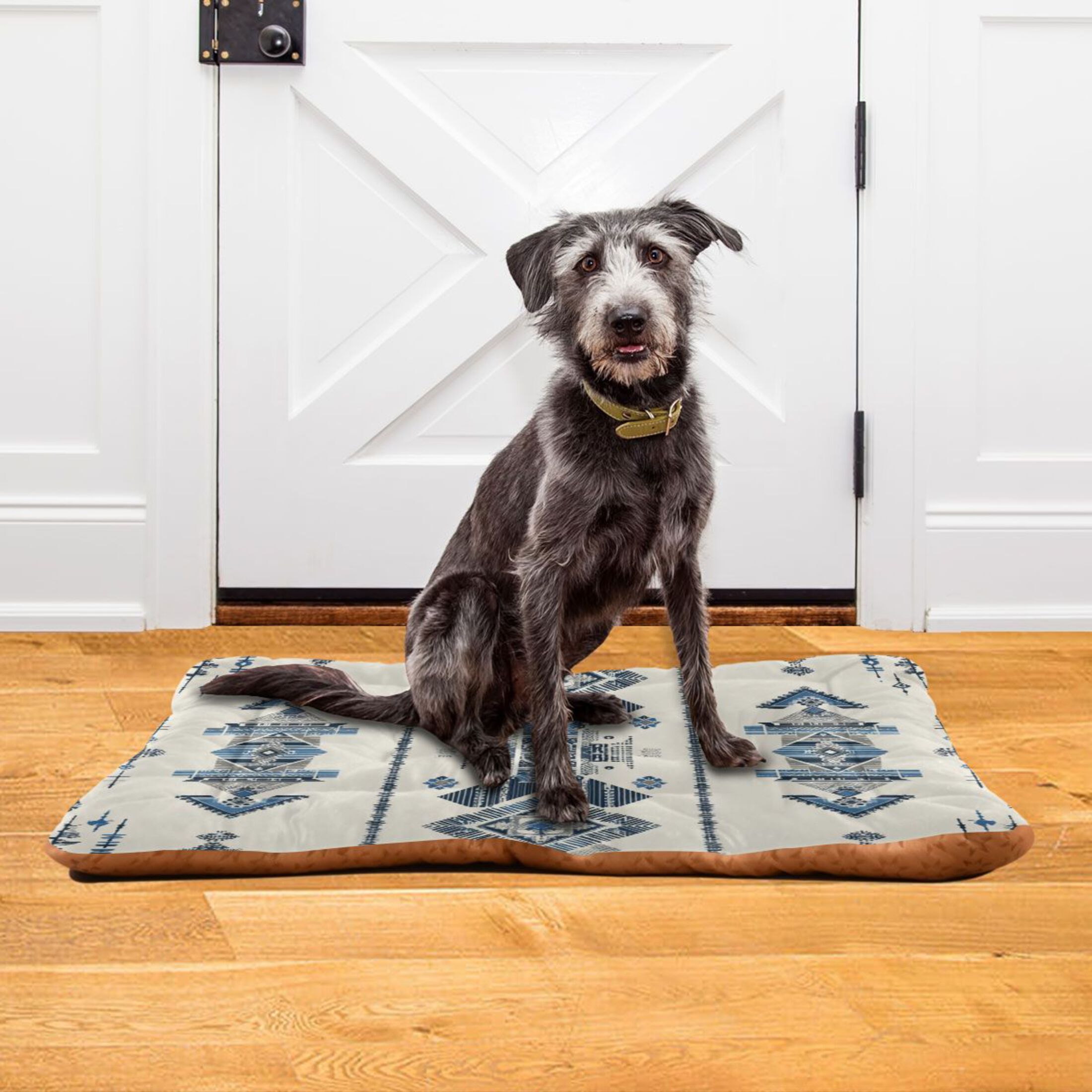 Cozy Mat Pet Bed Indoor Outdoor Warm Soft For Cat Dog Puppy(S/M) Ethnic Exotic