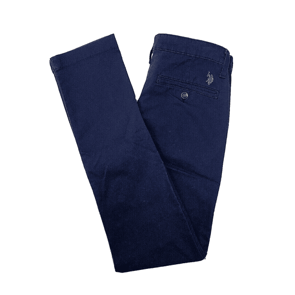 U.S. Pollo SLIM STRAIGHT CHINO PANTS, 34x30