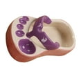 thumbnail image 3 of Platón para Patatas Fritas Con forma de Chanclas, Platón decorativo de ceramica para servir salsa de soja, apto para decoració del hogar, cafetería y estudio, 3 of 8