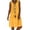 Yellow, variant on CIENVNSTG Summer Sleeveless V-Neck Beachwear Solid Oversized Dress Female Fashion Elegant Maxi Dress Saffron S