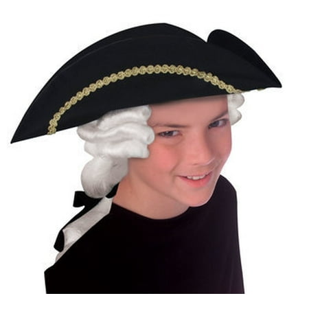 HAT-CHILD-COLONIAL WITH WIG