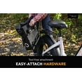 thumbnail image 5 of Buzz Rear Rack Pannier Bag, Buzz e-Bike Compatible, Waterproof, Black, 5 of 7