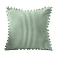 thumbnail image 2 of Under$1 Clearance Short Plush Pillowcase Bohemian Pillowcase Solid Color Pillowcase Tassel Ball Pillowcase Modern Home Decoration Sofa Bedroom, 2 of 6