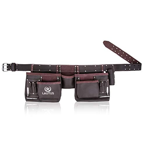Estwing 8 Pocket Leather Electrician's Tool Belt Pouch 94749 