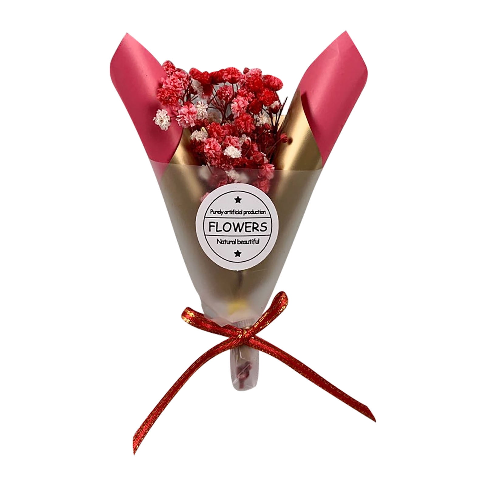 Mini Dried Flower Bouquet for Decoration Natural Dry Babys Breath