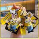 thumbnail image 3 of LLavero de Minions de Anime serie del zodiaco chino, llavero de dibujos animados para niños, Bolsa Escolar, accesorios para llaves de coche, regalo, 3 of 5