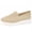 Beige, variant on Women Loafers Round Toe Soft Sole Flats for Spring Daily Walking Outings Solid Color Beige