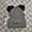 Grey, variant on Womens Cute Cat Ear Hat with Embroidered Warm Knit Crochet Beanies Hat