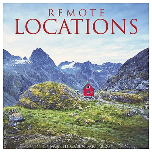 Willow Creek Press 2020 Remote Locations Wall Calendar Walmart