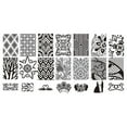 thumbnail image 3 of Lace Stamper Nails Art Stamp Stamping Stamp Template Nail Nail Template Flowers Image Printer Plate, 3 of 7