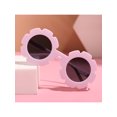 thumbnail image 2 of Cute Round Kids Sunglasses Toddler Flower Polarized Sunglasses UV Protection Gafas Beach Holiday Glasses Shades for Baby Girls Boys Age 2-10, 2 of 9