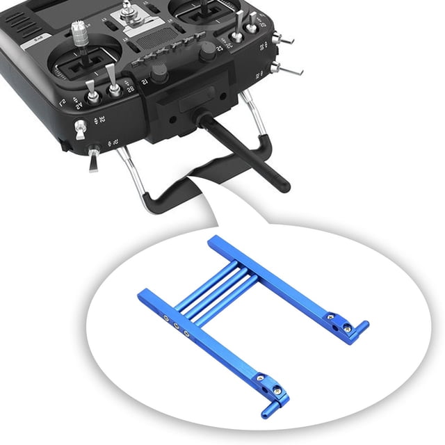 Soporte de Transmisor Perfke RC Aleación de Aluminio Remoto Azul