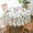 Colorful Floral, variant on Summer Green Leaf Table Clothes for Rectangle Tables 60 x 84,Perfect for Kitchen Dinner, Restaurant ,Outdoor Holiday Picnic Table Cover