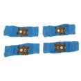 thumbnail image 5 of Unique Bargains Pack of 4 Dog Leg Soft Knitted Dog Socks Joint Protection Blue Bear L, 5 of 7