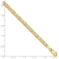 thumbnail image 2 of 10k Yellow Gold Bracelet Chain Styles Anchor 3.75 mm 8 in Concave, 2 of 2