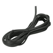 Uxcell 10M/32.81Ft Rubber Window Screen Spline Sealing Strip, 4mm OD Black, 2 in 1 Combine Type