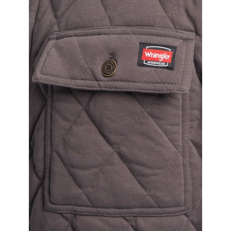 Wrangler Workwear Men's Quilted Shirt Jacket Diamond Series photo 8