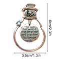 thumbnail image 3 of Fiudx Adorno Colgante de Hierro Forjado para Navidad, Diseño Único, Etiqueta de Regalo Personalizada, Decoración para Fiestas Navideñas, para Amigos y Familiares, Juego de Varios Diseños, 1 Pieza Col, 3 of 3