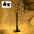 thumbnail image 6 of Anckoeil 60 LED 20 Inch Tree Lights 8 Light Modes Glowing Christmas Decoration for Indoor Outdoor Home Holiday Wedding Party Decoration, 6 of 7