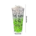 thumbnail image 3 of HongHeng Icy Tumbler Acrylic Freezer Mugs Summer Durinking Tumblers Double Wall Icy Juice Cup with Hidden Straw Integrated Plastic Mug, 3 of 6