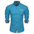 thumbnail image 1 of toraway Chemise Homme Veste Doublée en Flanelle Chemise Homme Manches Longues Automne Décontractée Chemise Homme TTTG, 1 of 2
