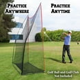 thumbnail image 4 of Strong Camel Portable 10'x9'x3' Golf Net Practice Hitting Net Training Driving Indoor Outdoor, 4 of 9