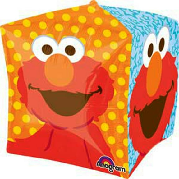 Elmo Sesame Street Ultra Shape Cubez Balloon 15"