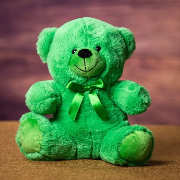 Spring Green 9 Inch Teddy Bear Plush Colorama Plus Stuffed Animal Soft Toy
