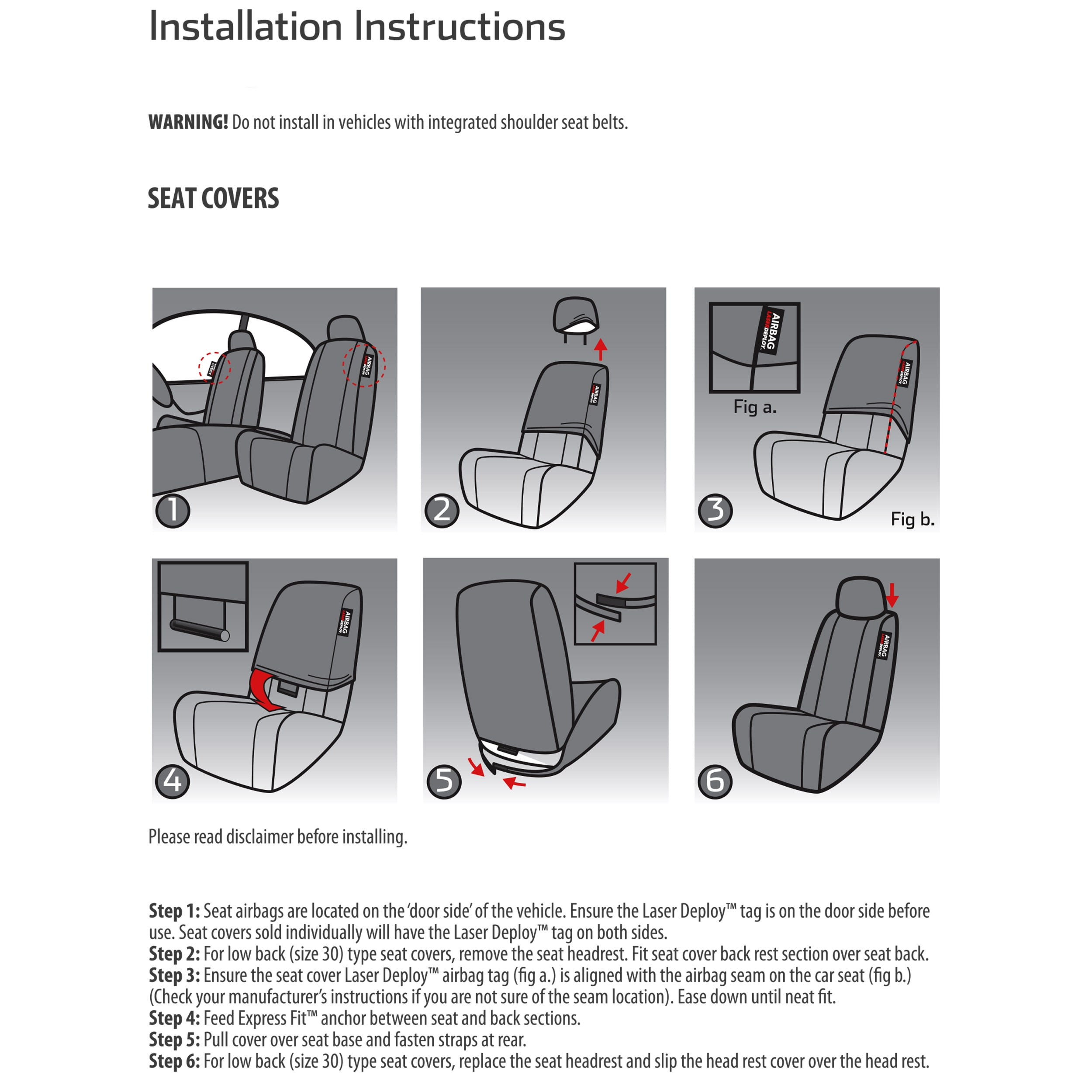 Auto Drive 3 Piece Set Rayne Front and Rear Car Seat Covers Black, 806585,  2.99 lbs