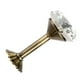 thumbnail image 5 of Metal Crystal Rhinestone Tie Backs Ganchos de cortina Holdback Borla Cenefa Soporte de suspensión de pared 2 Piezas AweSitey HA3091-01, 5 of 6