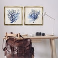 thumbnail image 3 of Stupell Industries Transitional Blue Coral Branches Gold 2pc Floating Frame Art Set, 25 x 25 each, by Susan Arnot, 3 of 8