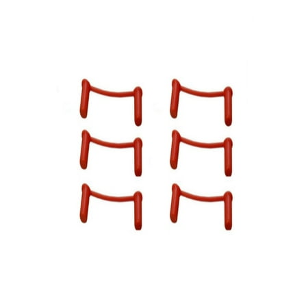 

6 Pack - Spout Closure for Donut Filler Hopper Edhard F-2265 Spout Cap