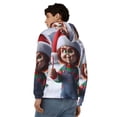 thumbnail image 5 of Lsque Chucky for Mens Full-zip Hoodie, Zip-up Pullover Hooded Sweatshirt, Kangaroo Pocket Hoodie Ideal for Daily Wear, Travel, and Home-XX-Large, 5 of 8