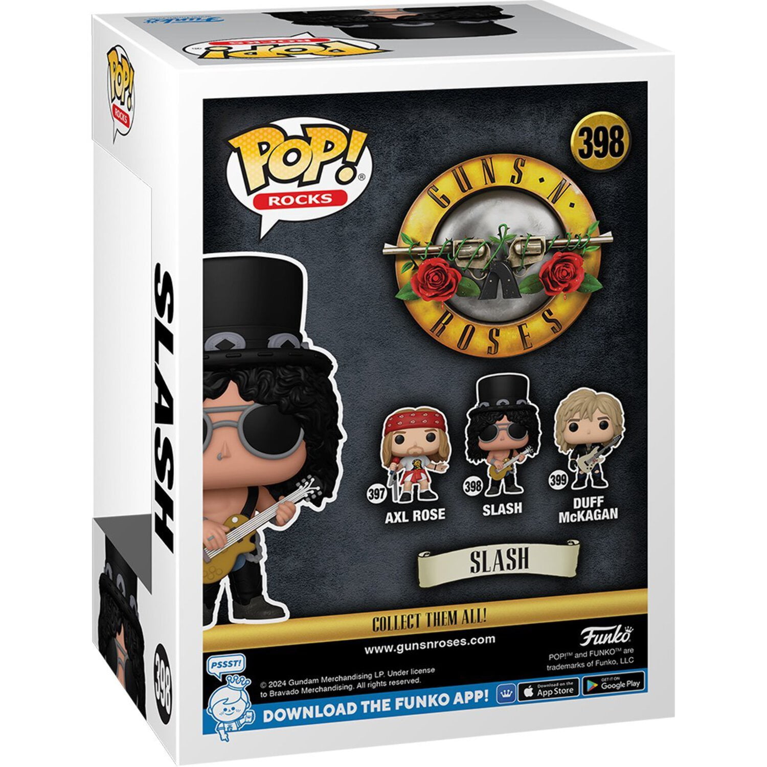Amazon.com: Funko Guns N Roses Pop! Complete Set (3) : Funko