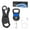 B: Black combo, variant on Calamus Lightweight Fish Scale & Lip Grip Combo, Rechargeable Digital Scale with USB Cable, 55lb Capacity, Lip Gripper with Soft Retractable and Detachable Measuring Tape, Fishing Gifts for Men